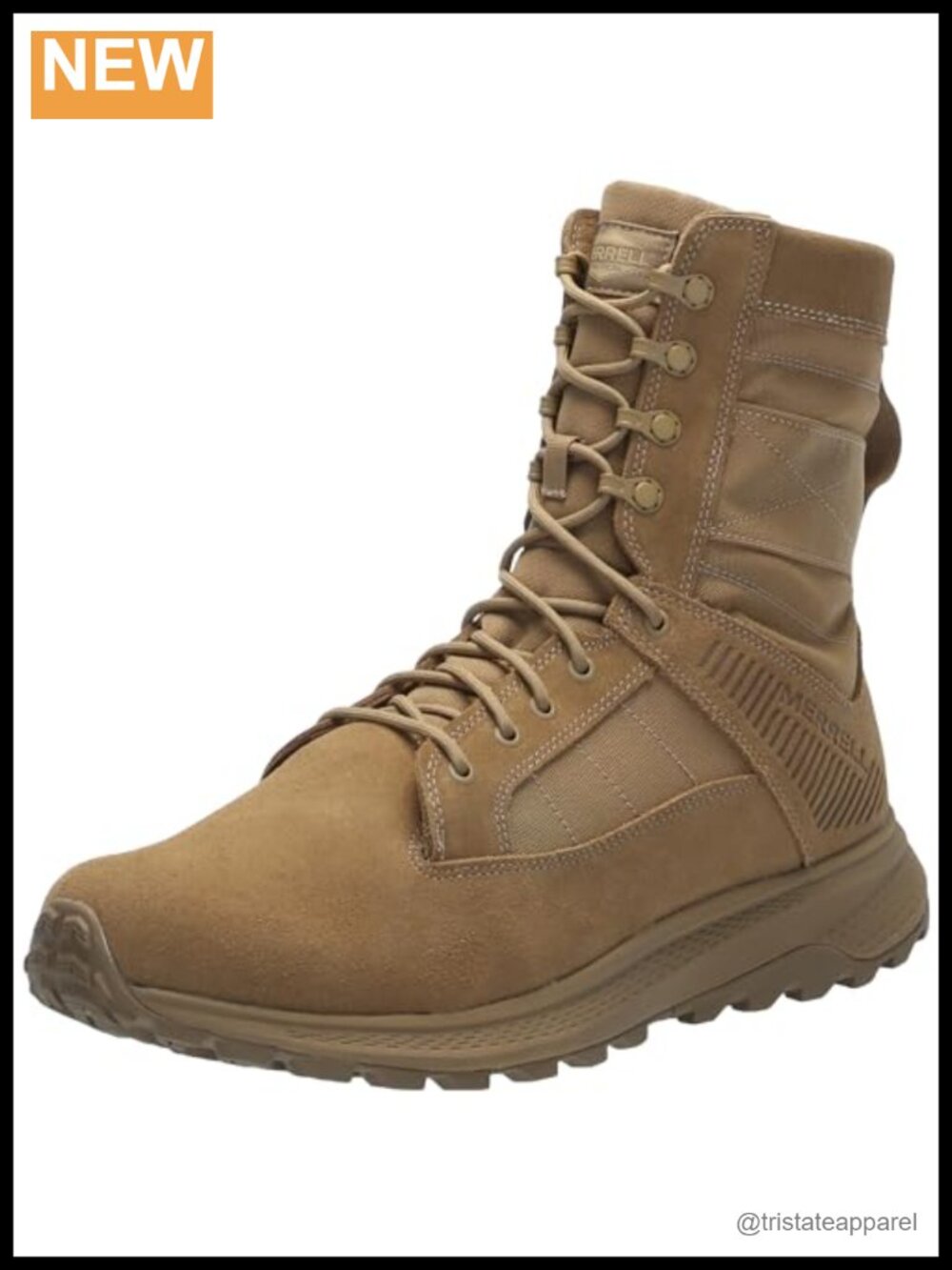 Merrell MQC Strike Tactical Waterproof Leather Combat Boots